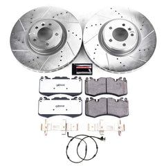 Power Stop K8826-36 Front Z36 Severe-Duty Truck And Tow 1-Click Pad And Rotor Kit for 2021-2025 Land Rover Defender 110 product image