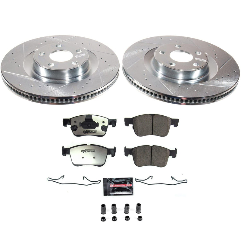 Power Stop K8926-36 - Front Z36 Truck And Tow Pad And Rotor Kit vehicle fitment brake part
