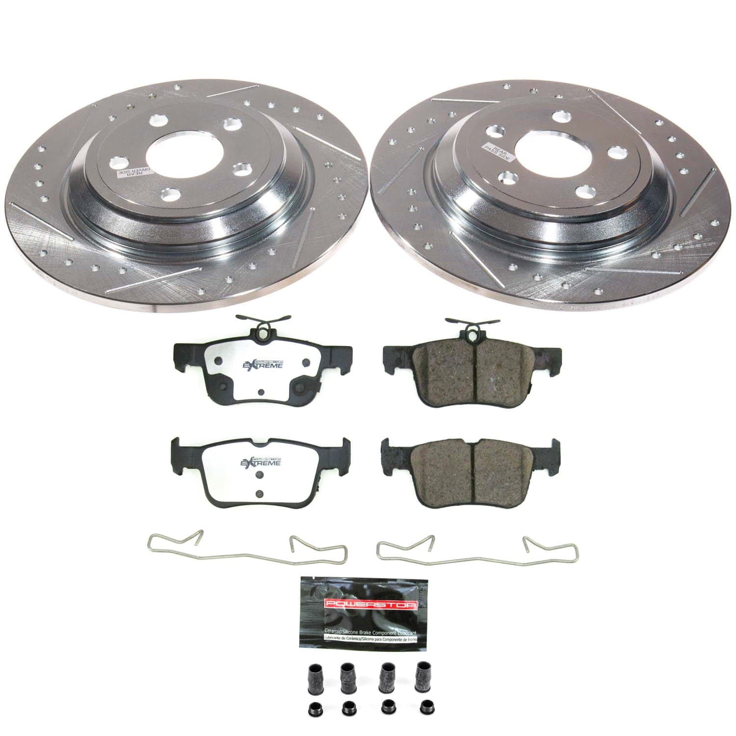 Power Stop K8933-36 - Rear Z36 Truck And Tow Pad And Rotor Kit vehicle fitment brake part