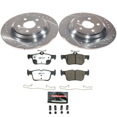 Power Stop K8933-36 - Rear Z36 Truck And Tow Pad And Rotor Kit vehicle fitment brake part