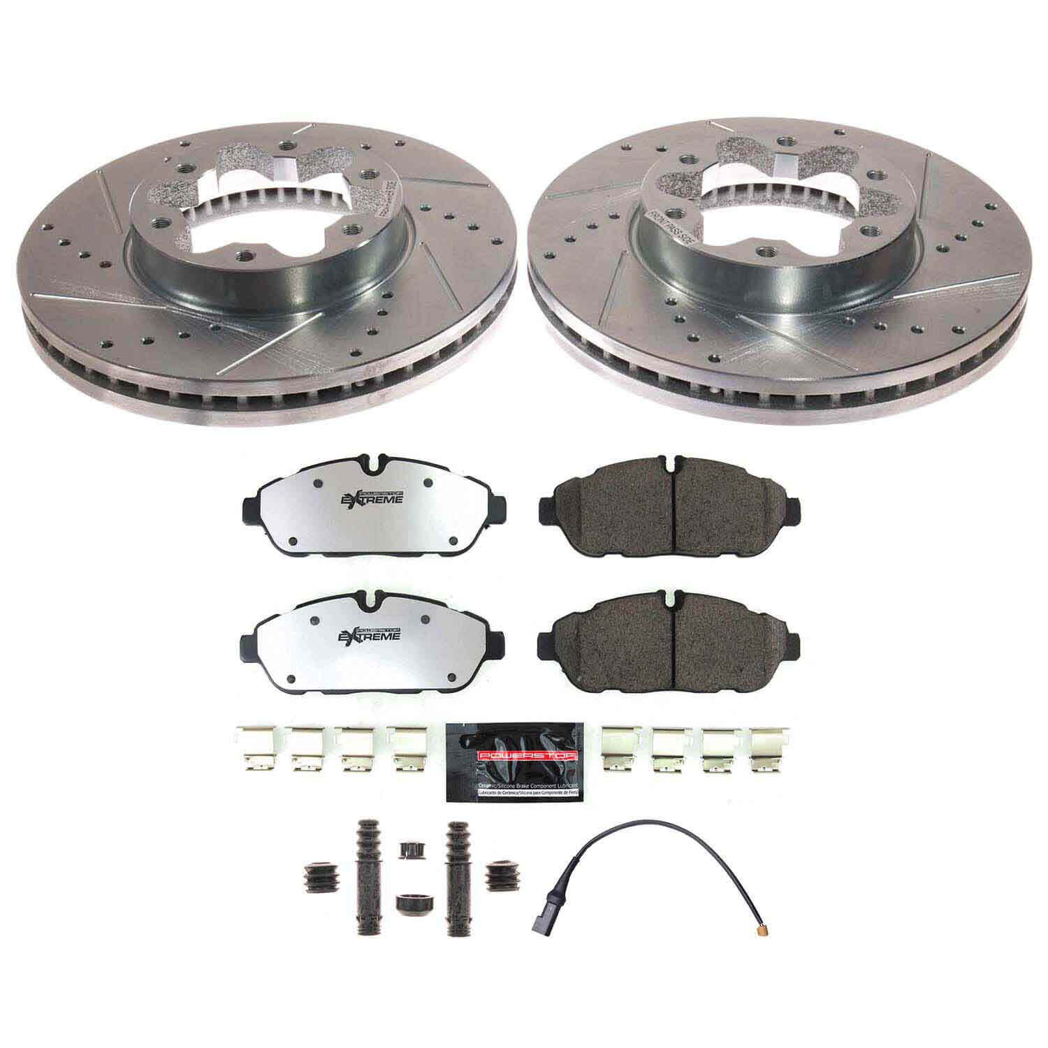 Power Stop K8980-36 Front Z36 Truck And Tow Pad And Rotor Kit for 2020-2024 Ford TRANSIT-150 product image