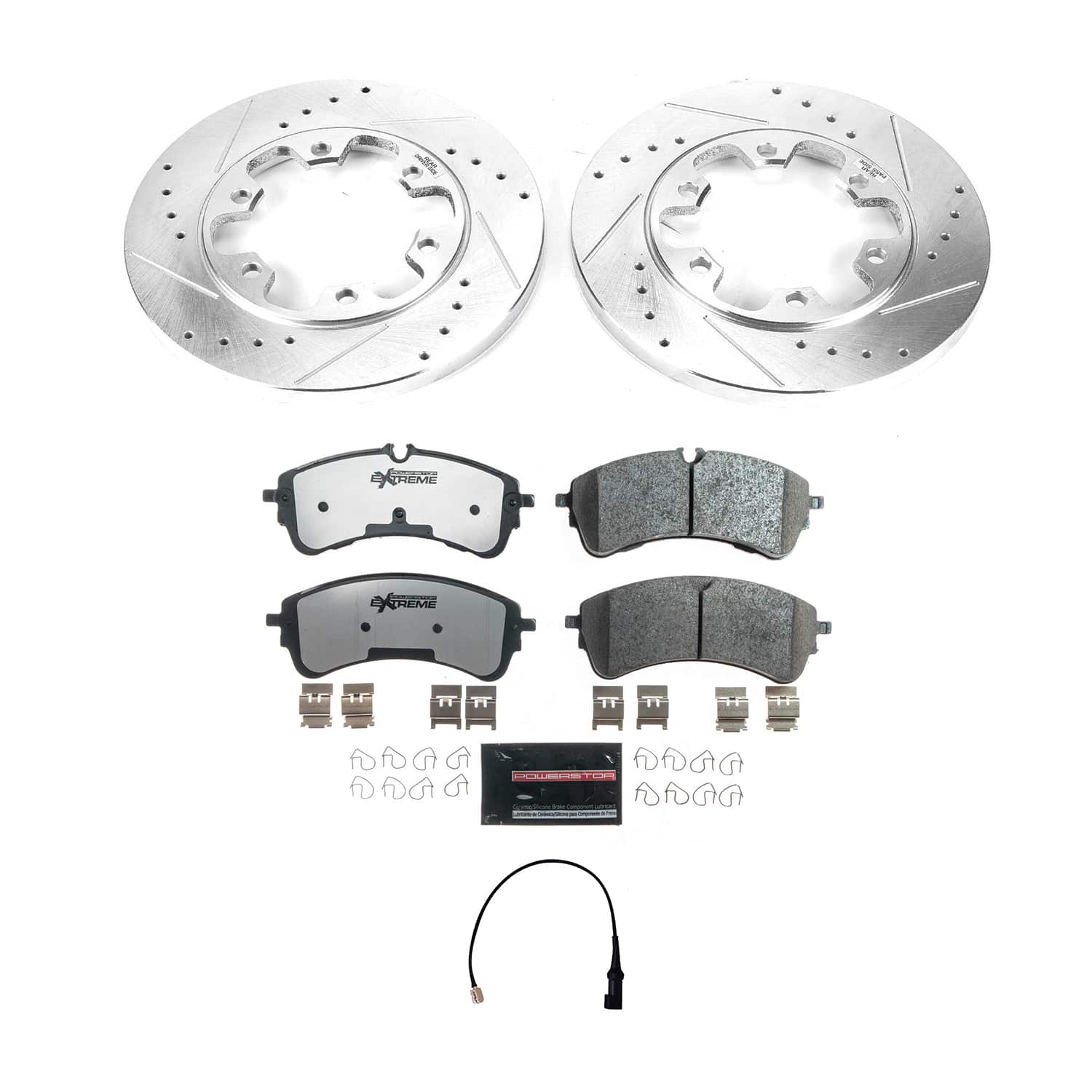 Power Stop K8991-36 Rear Z36 Severe-Duty Truck And Tow 1-Click Pad And Rotor Kit for 2021-2024 Ford TRANSIT-150 product image