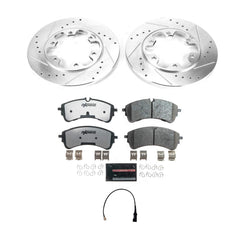 Power Stop K8991-36 Rear Z36 Severe-Duty Truck And Tow 1-Click Pad And Rotor Kit for 2021-2024 Ford TRANSIT-150 product image