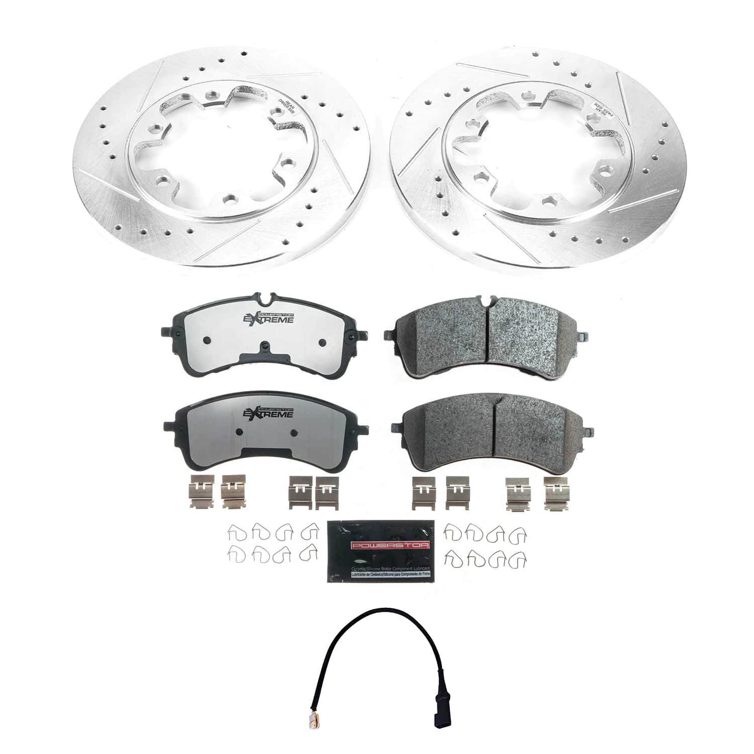 Power Stop K8992-36 Rear Z36 Severe-Duty Truck And Tow 1-Click Pad And Rotor Kit for 2020 Ford TRANSIT-150 product image
