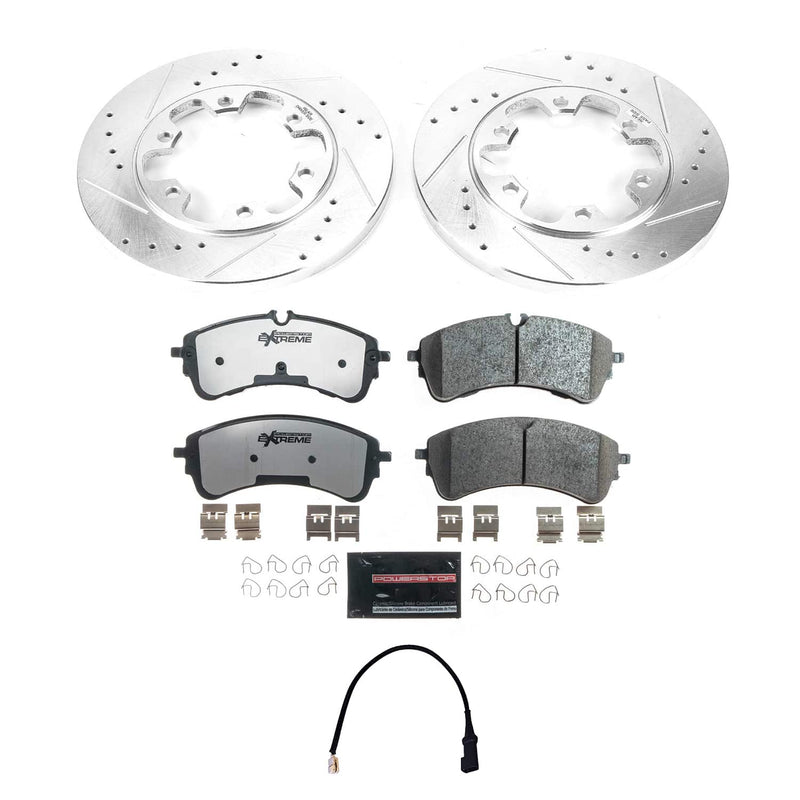 Power Stop K8992-36 Rear Z36 Severe-Duty Truck And Tow 1-Click Pad And Rotor Kit for 2020 Ford TRANSIT-150 product image