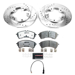 Power Stop K9057-36 - Rear Z36 Truck And Tow Pad And Rotor Kit vehicle fitment brake part