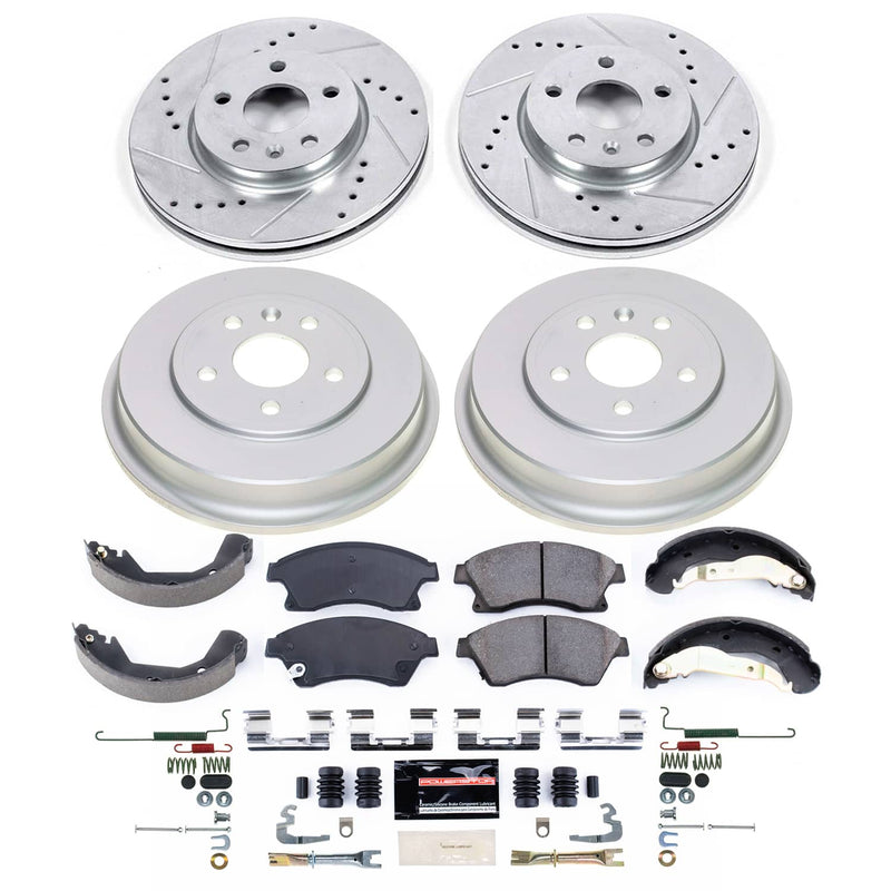Power Stop K9074-26 - Front Z26 Street Warrior Pad And Rotor Kit vehicle fitment brake part
