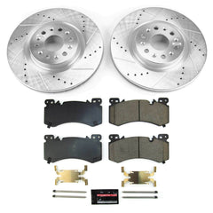 Power Stop K9076-36 - Front Z36 Truck And Tow Pad And Rotor Kit vehicle fitment brake part