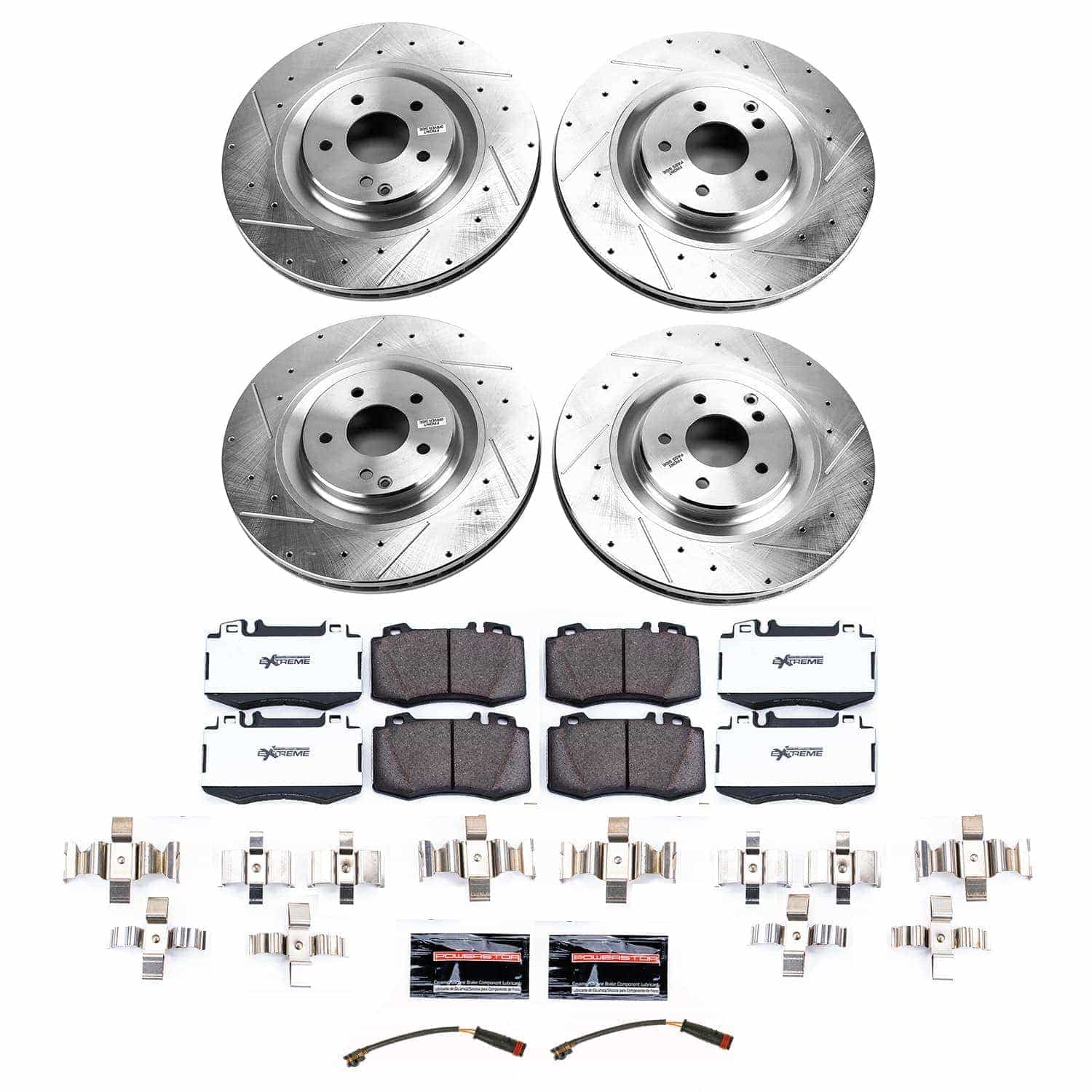 Power Stop K9078-26 - Front Z26 Street Warrior Pad And Rotor Kit vehicle fitment brake part