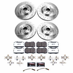 Power Stop K9078-26 - Front Z26 Street Warrior Pad And Rotor Kit vehicle fitment brake part