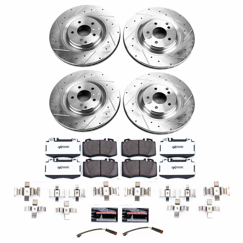 Power Stop K9078-26 - Front Z26 Street Warrior Pad And Rotor Kit vehicle fitment brake part
