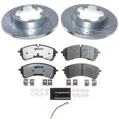 Power Stop K9105-36 Rear Z36 Truck And Tow Pad And Rotor Kit for 2022-2024 Ford E-Transit product image
