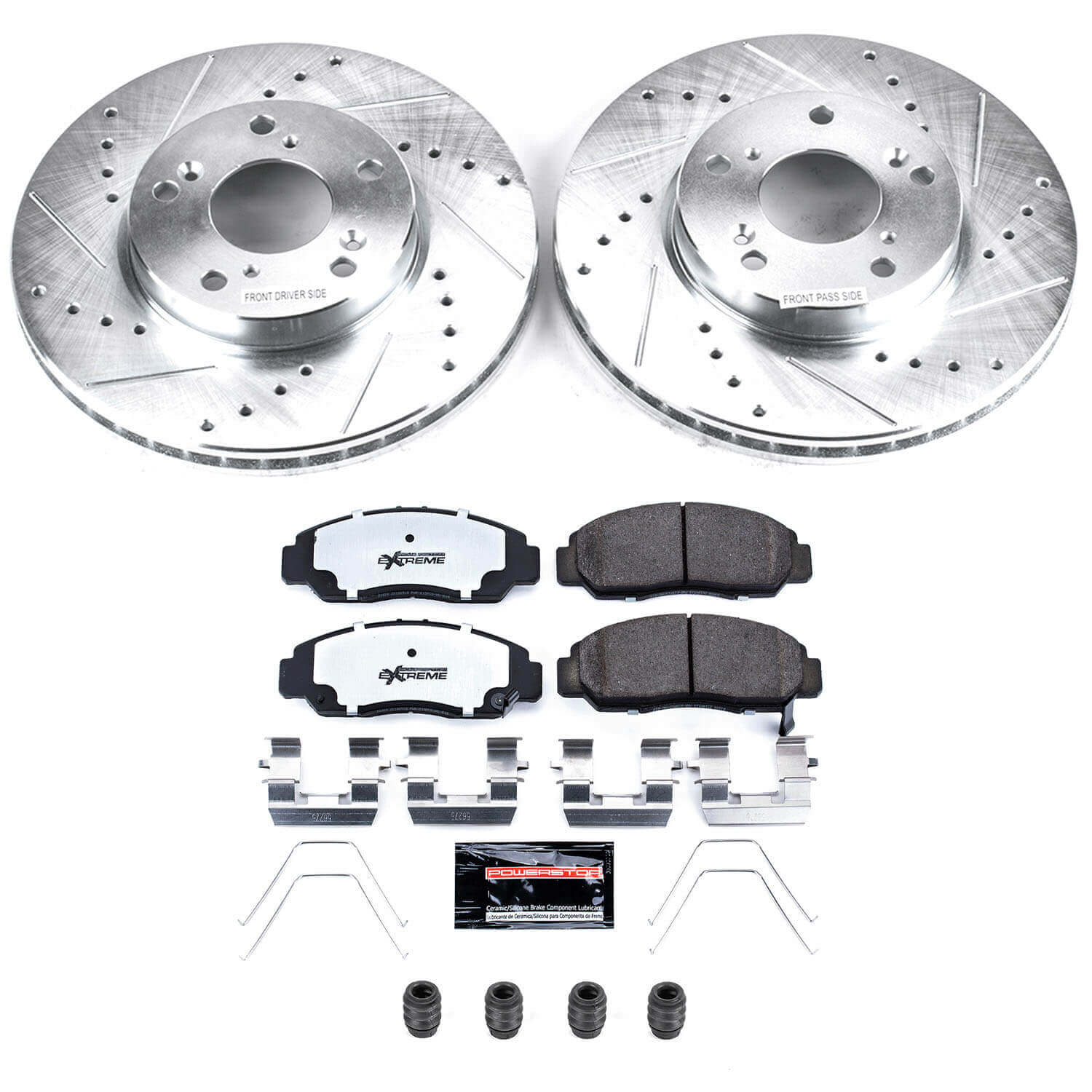 Power Stop K9109-26 - Front Z26 Street Warrior Pad And Rotor Kit vehicle fitment brake part