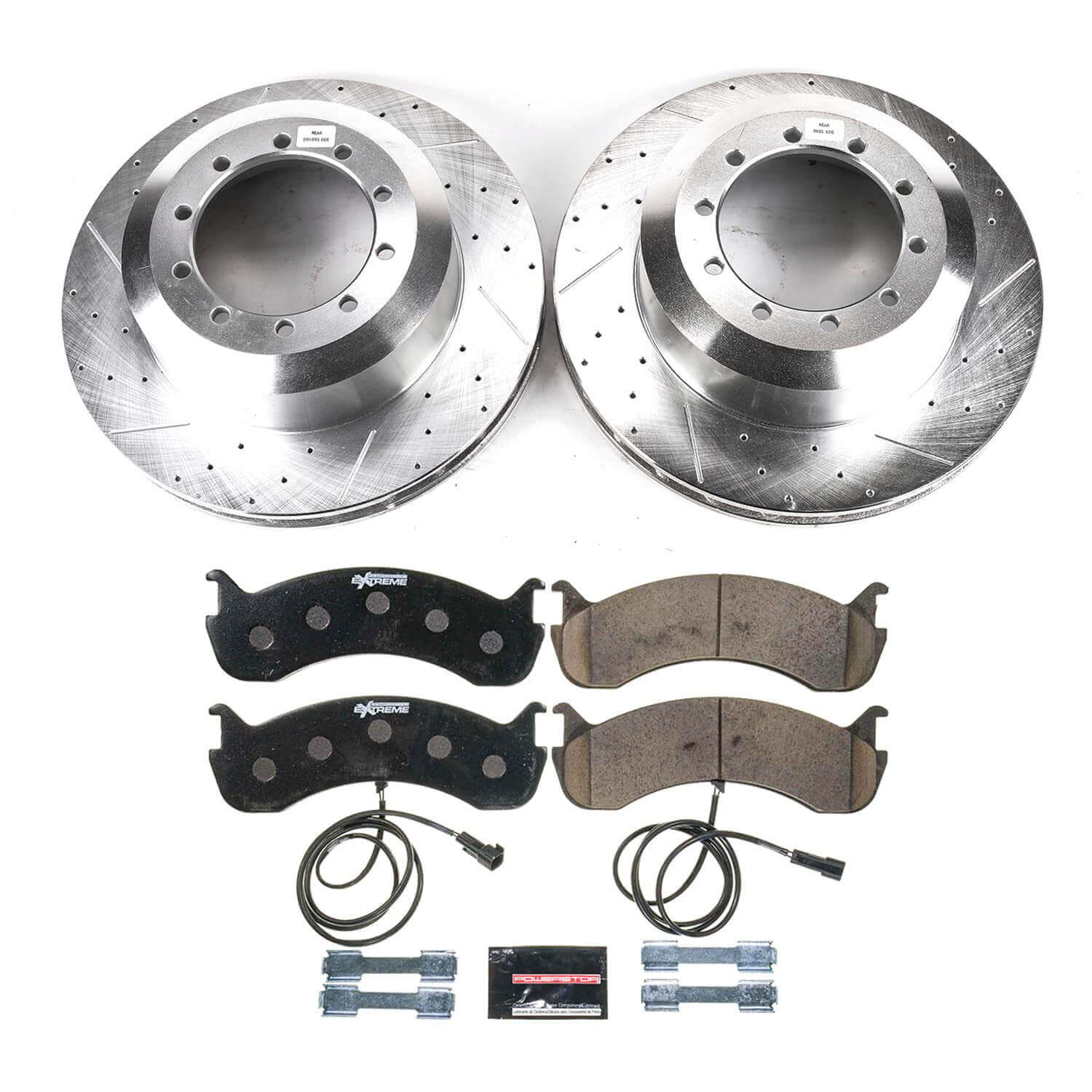 Power Stop K9117-36 - Front Z36 Severe-Duty Truck And Tow 1-Click Pad And Rotor Kit vehicle fitment brake part