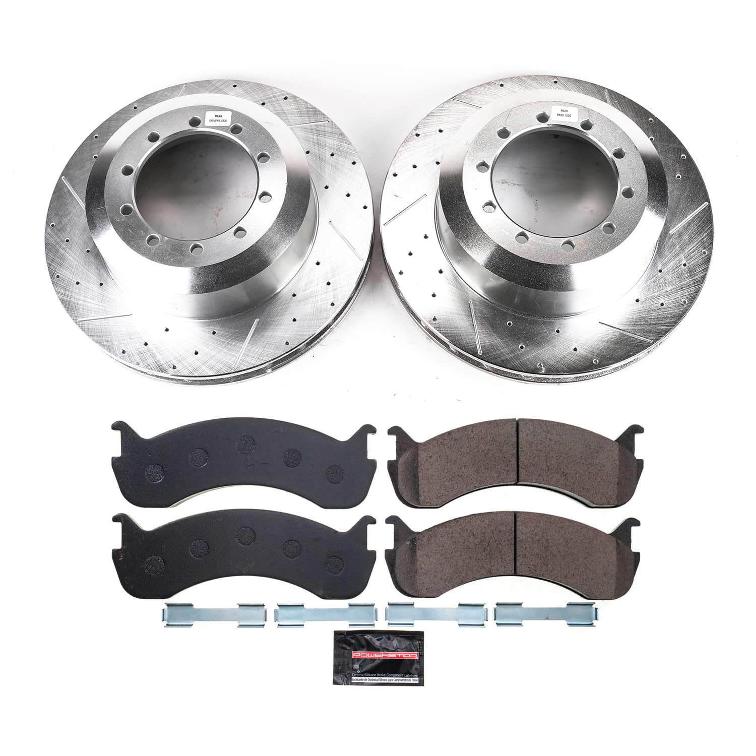 Power Stop K9123-36 - Front Z36 Severe-Duty Truck And Tow 1-Click Pad And Rotor Kit vehicle fitment brake part