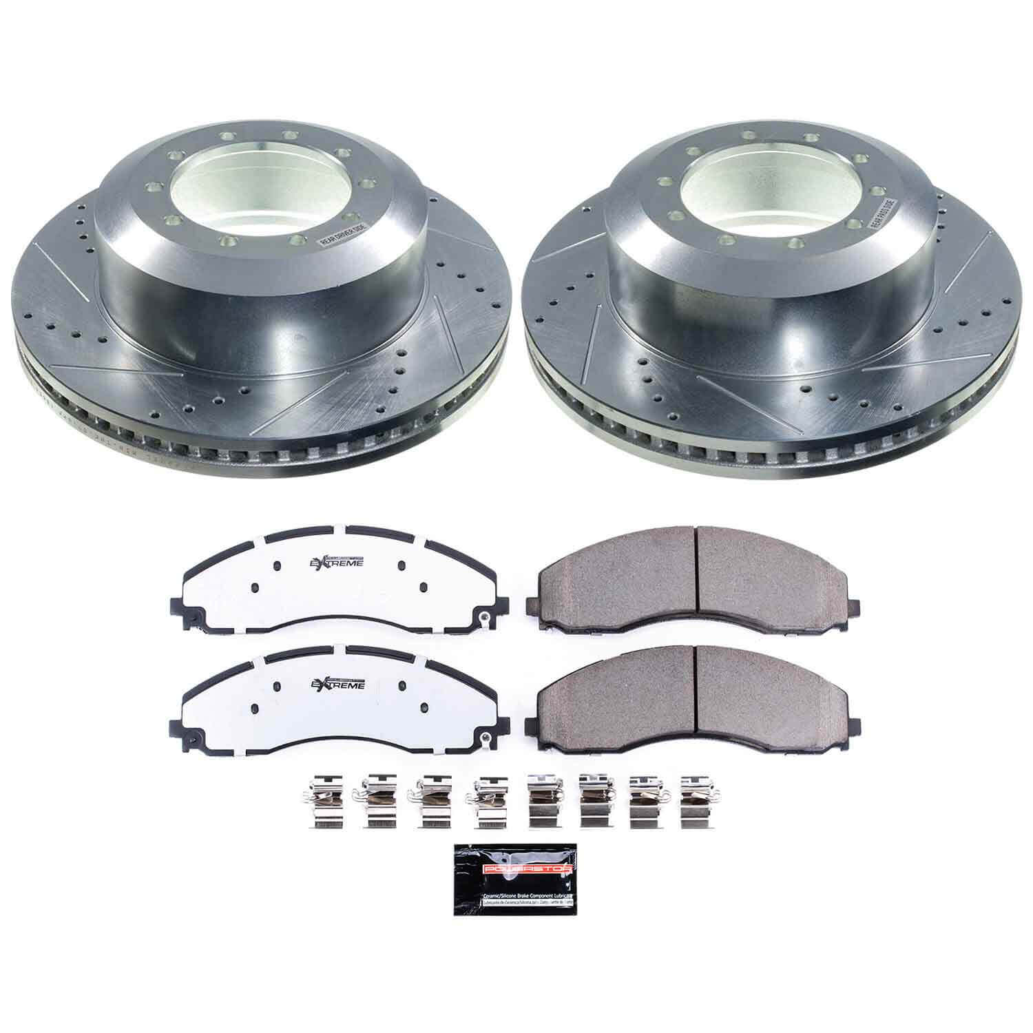 Power Stop K9184-36 Z36 Truck And Tow Pad And Rotor Kit for 2023-2024 Ford F-450 Super Duty product image
