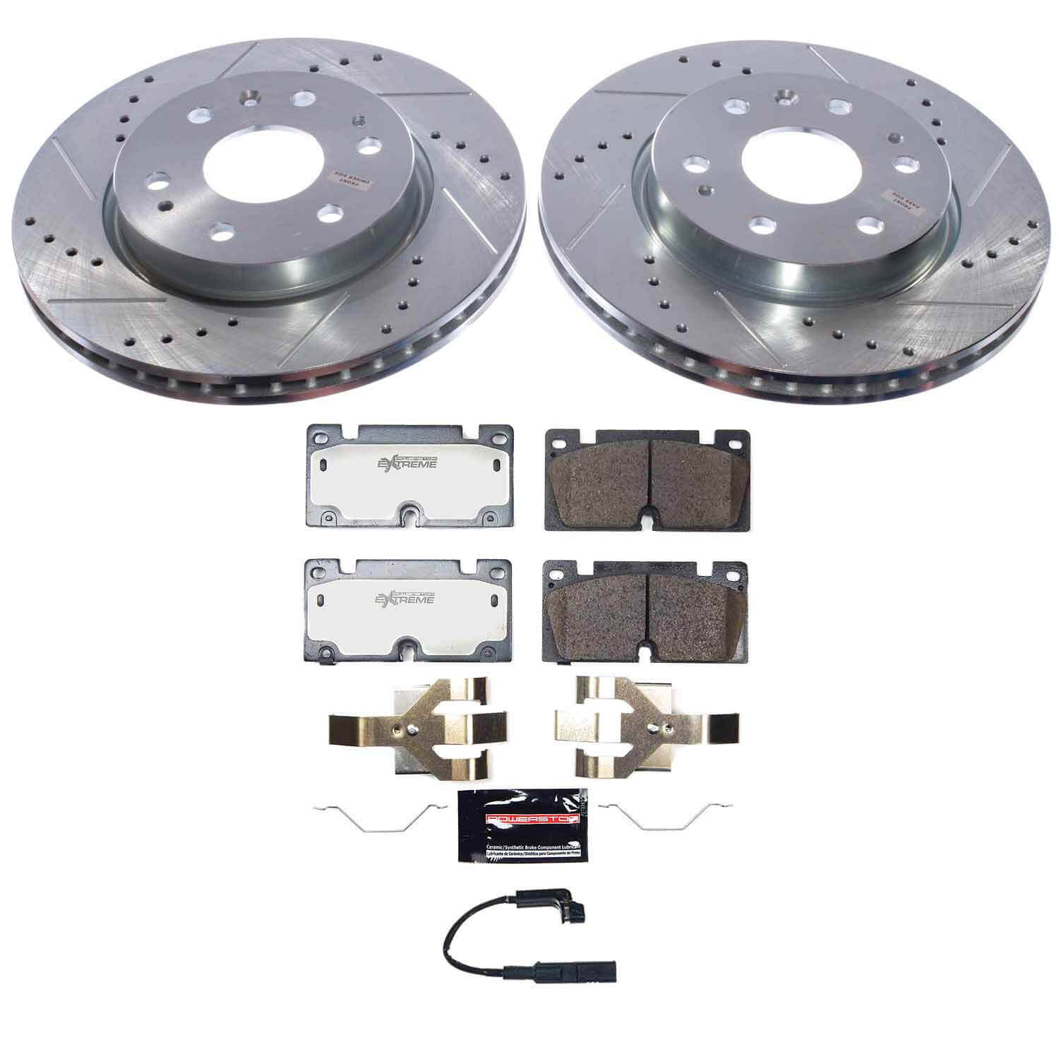 Power Stop K9200-36 Front Z36 Truck And Tow Pad And Rotor Kit for 2023-2024 Chevrolet Colorado product image