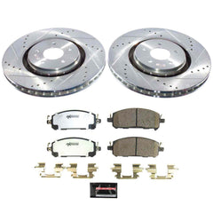 Power Stop K9206-36 Front Z36 Truck And Tow Pad And Rotor Kit for 2022-2024 Infiniti QX60 product image
