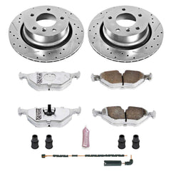 Power Stop K962-26 Z26 Extreme Street Warrior 1-Click Brake Kit (Rear) for 2003-2008 BMW Z4 3.0I product image
