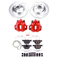 Power Stop KC045 Z23 Evolution Sport Performance 1-Click Brake Kit With Calipers (Rear) for 2006-2010 BMW 330I product image