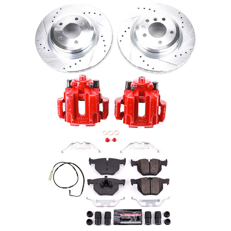 Power Stop KC045 Z23 Evolution Sport Performance 1-Click Brake Kit With Calipers (Rear) for 2006-2010 BMW 330I product image