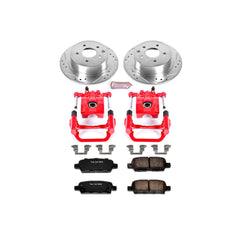 Power Stop KC098 Z23 Evolution Sport Performance 1-Click Brake Kit With Calipers (Rear) for 2002-2006 Nissan Altima product image