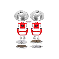 Power Stop KC098A-26 Z26 Extreme Street Warrior 1-Click Brake Kit With Calipers (Rear) for 2007-2012 Nissan Altima product image