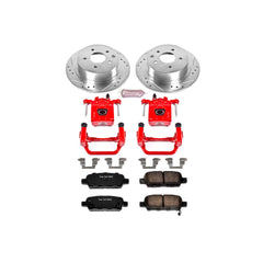 Power Stop KC098A Z23 Evolution Sport Performance 1-Click Brake Kit With Calipers (Rear) for 2007-2012 Nissan Altima product image