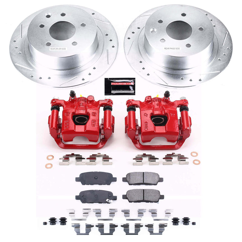 Power Stop KC098B Z23 Evolution Sport Rear Brake Kit for 2011-2013 Nissan Juke product image
