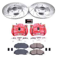 Power Stop KC1041 Z23 Evolution Sport Front Brake Kit for 1998-2002 Honda Accord product image