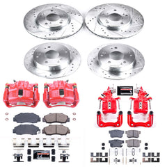 Power Stop KC1042A Z23 Evolution Sport Front And Rear Brake Kit for 1998-2002 Honda Accord Sedan (4 Door) product image