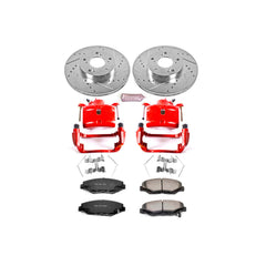 Power Stop KC1043-36 - Z36 Extreme Performance Truck And Tow 1-Click Brake Kit With Calipers (Front) vehicle fitment brake part