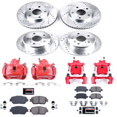 Power Stop KC1065 Z23 Evolution Sport Front And Rear Brake Kit for 2002-2006 Toyota Camry Rear Disc product image