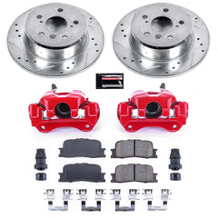 Power Stop KC1069 Z23 Evolution Sport Rear Brake Kit for 2001-2003 Toyota Highlander Front Wheel Drive product image