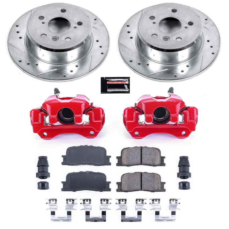 Power Stop KC1069 Z23 Evolution Sport Rear Brake Kit for 2001-2003 Toyota Highlander Front Wheel Drive product image