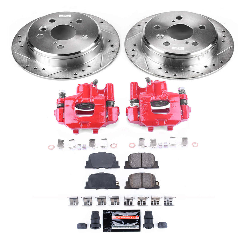 Power Stop KC1084 Z23 Evolution Sport Rear Brake Kit for 2000-2001 Lexus ES300 product image