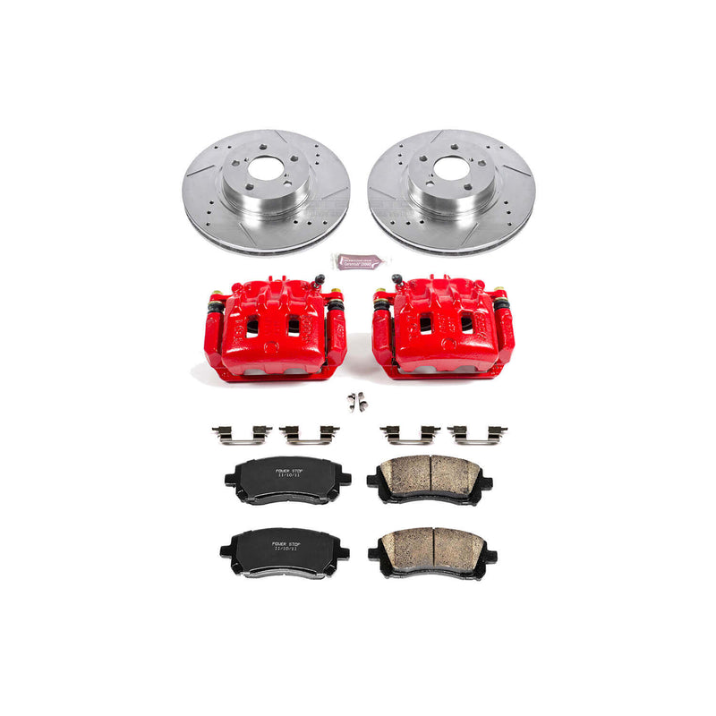 Power Stop KC1120 Z23 Evolution Sport Performance 1-Click Brake Kit With Calipers (Front) for 1997-2002 Subaru Forester product image