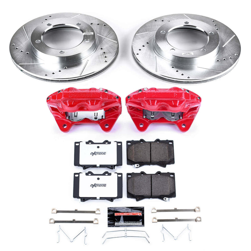 Power Stop KC1132A-36 Z36 Extreme Performance Truck And Tow 1-Click Pad And Rotor Kit With Calipers for 2003-2007 Lexus LX470 product image