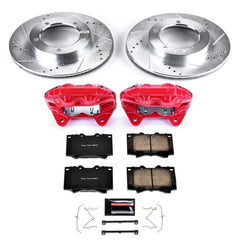 Power Stop KC1132A Z23 Evolution Sport Performance Pad And Rotor Kit With Calipers for 2003-2007 Lexus LX470 product image