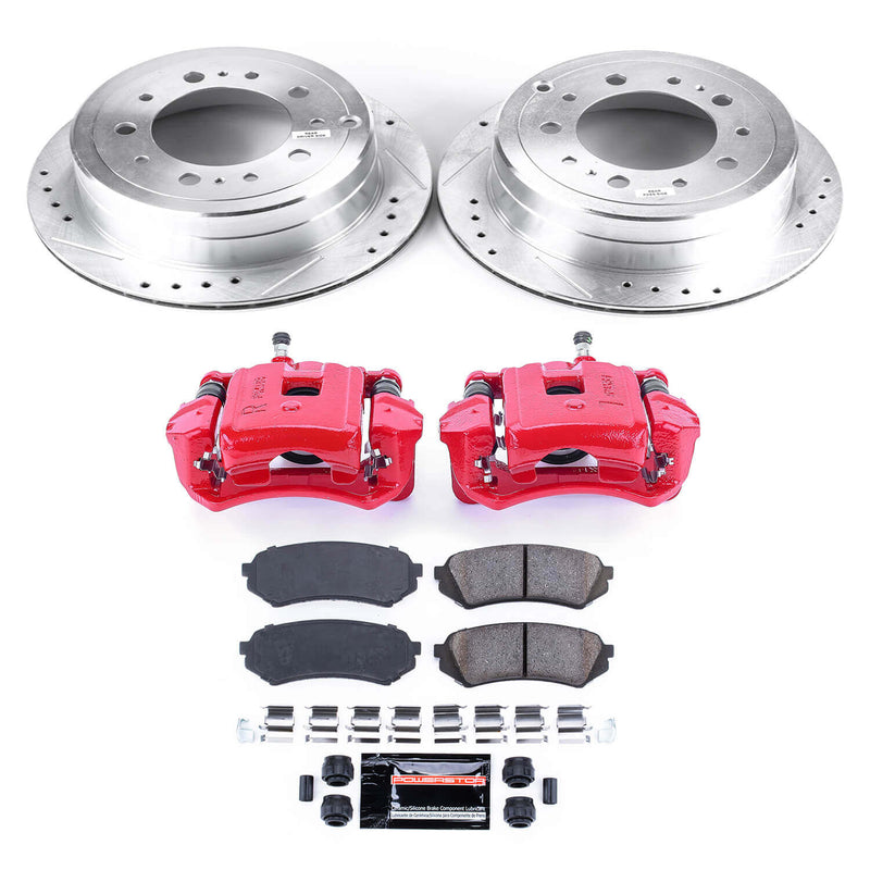 Power Stop KC1134 Z23 Evolution Sport Rear Brake Kit for 1998-2007 Lexus LX470 product image