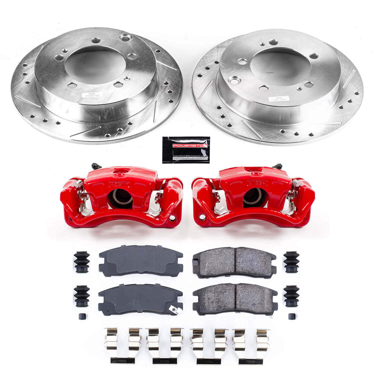 Power Stop KC1203 Z23 Evolution Sport Performance 1-Click Brake Kit With Calipers (Rear) for 1994-2005 Chrysler Sebring product image