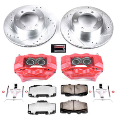 Power Stop KC1236-36 Z36 Extreme Performance Truck And Tow 1-Click Front Brake Kit With Calipers for 1995-2002 Toyota 4Runner product image