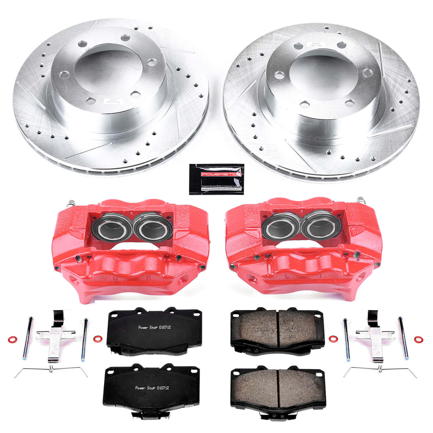 Power Stop KC1236 Z23 Evolution Sport Front Brake Kit for 1995-2002 Toyota 4Runner product image