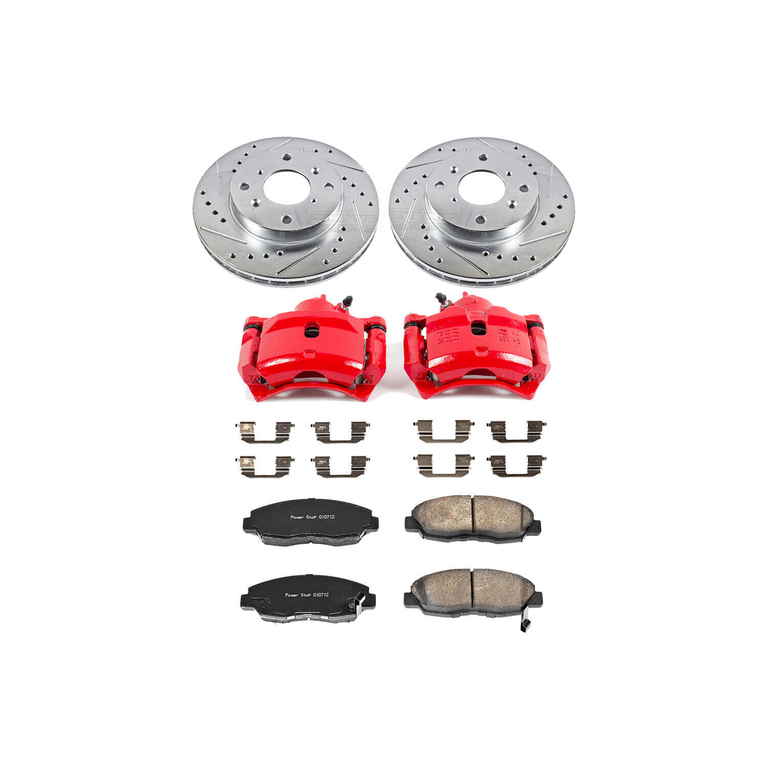 Power Stop KC1239 Z23 Evolution Sport Performance 1-Click Brake Kit With Calipers (Front) for 1998-1999 Acura Cl product image