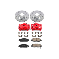 Power Stop KC1239 Z23 Evolution Sport Performance 1-Click Brake Kit With Calipers (Front) for 1998-1999 Acura Cl product image