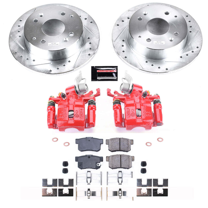 Power Stop KC1244B Z23 Evolution Sport Rear Brake Kit for 1998-2002 Honda Accord Sedan (4 Door) Rear Disc product image