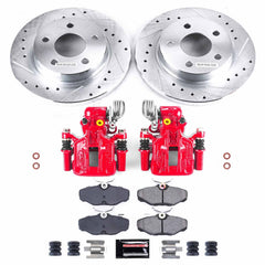 Power Stop KC1298 Z23 Evolution Sport Rear Brake Kit for 1993 Ford Taurus GL, LX, Sho Rear Disc product image