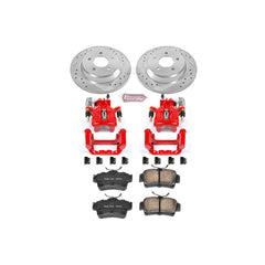 Power Stop KC1306A Z23 Evolution Sport Performance 1-Click Brake Kit With Calipers (Rear) for 1994-2004 Ford Mustang Svt Cobra product image