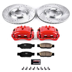Power Stop KC1353 Z23 Evolution Sport Front Brake Kit for 2003-2004 Jaguar S-Type Base product image