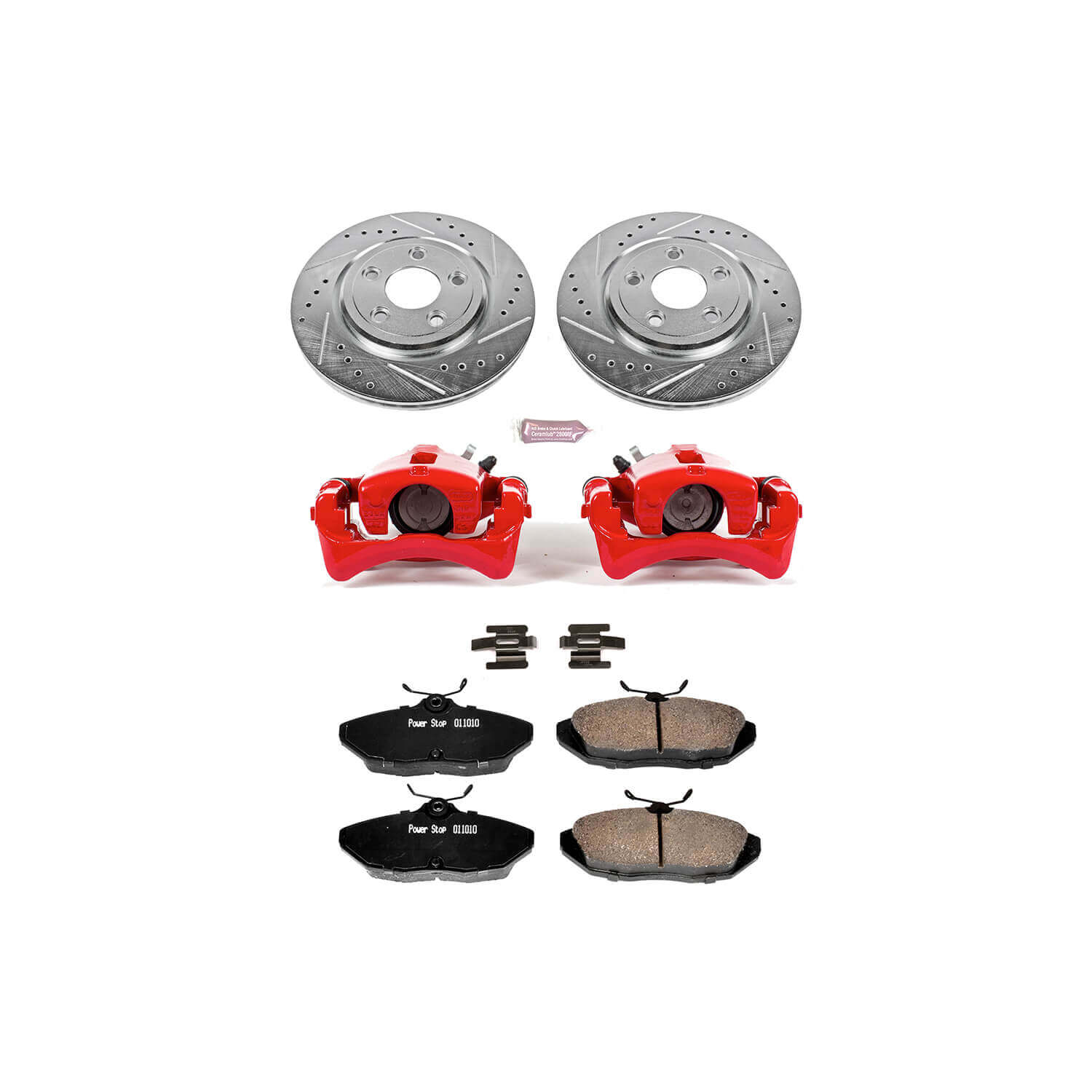 Power Stop KC1360 Z23 Evolution Sport Performance 1-Click Brake Kit With Calipers (Rear) for 2000-2002 Jaguar S-Type product image